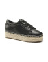 GUESS Espadrile dama 302140848 Piele ecologica Negru - Pled.ro