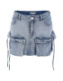 GUESS Fusta cargo de denim - Pled.ro