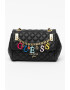 Guess Geanta crossbody matlasata cu lant cu logo - Pled.ro