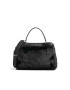 GUESS Geanta de mana Gwen Turnlock Satchel negru - Pled.ro