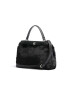 GUESS Geanta de mana Gwen Turnlock Satchel negru - Pled.ro