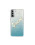 GUESS Husa de protectie Cover Glitter Gradient pentru Samsung Galaxy S21 Plus GUHCS21MPCUGLSBL Light Blue - Pled.ro