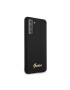 GUESS Husa de protectie Cover Silicone Metal Logo pentru Samsung Galaxy S21 Plus GUHCS21MLSLMGBK Black - Pled.ro