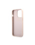 GUESS Husa de protectie cu logo metalic PU 4G pentru iPhone 13 Pro Roz - Pled.ro