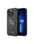 Guess Husa de protectie cu logo metalic PU 4G pentru iPhone 14 Pro Gri - Pled.ro