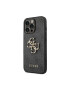 Guess Husa de protectie cu logo metalic PU 4G pentru iPhone 14 Pro Gri - Pled.ro