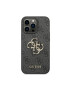 Guess Husa de protectie cu logo metalic PU 4G pentru iPhone 14 Pro Gri - Pled.ro