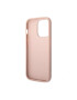 GUESS Husa de protectie din piele PU Saffiano pentru iPhone 14 Pro Max Roz - Pled.ro