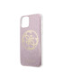 GUESS Husa de protectie Glitter Circle Kryt GUHCN58PCUGLPI pentru iPhone 11 Pro Pink - Pled.ro