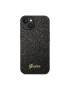 GUESS Husa de protectie PC/TPU Glitter Flakes Metal Logo pentru iPhone 14 Pro Max Negru - Pled.ro