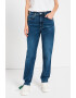 GUESS JEANS Blugi cu talie inalta si aspect decolorat - Pled.ro