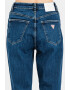 GUESS JEANS Blugi cu talie inalta si aspect decolorat - Pled.ro