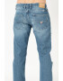 GUESS JEANS Blugi cu talie joasa si aspect deteriorat - Pled.ro