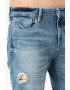 GUESS JEANS Blugi cu talie joasa si aspect deteriorat - Pled.ro