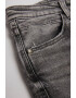 GUESS JEANS Blugi din amestec de modal cu talie medie si aspect decolorat - Pled.ro