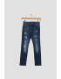 GUESS JEANS Blugi skinny cu aspect deteriorat - Pled.ro