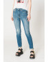 GUESS JEANS Blugi slim fit cu aspect decolorat - Pled.ro