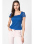 GUESS JEANS Bluza crop cu decolteu patrat - Pled.ro