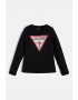 GUESS KIDS GUESS Bluza cu imprimeu logo si strasuri - Pled.ro