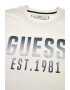 GUESS Bluza de trening cu decolteu la baza gatului si imprimeu logo - Pled.ro