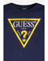 GUESS JEANS Bluza de trening cu decolteu la baza gatului si imprimeu logo - Pled.ro