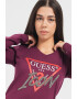 GUESS JEANS Bluza din bumbac cu imprimeu logo - Pled.ro