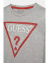 GUESS JEANS Bluza din bumbac organic cu imprimeu logo - Pled.ro