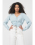 GUESS Bluza din chambray cu snururi - Pled.ro