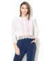 GUESS JEANS Bluza din material transparent cu detalii brodate - Pled.ro