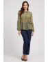 GUESS JEANS Bluza lejera cu design semi-transparent - Pled.ro