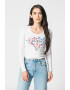 GUESS JEANS Bluza slim fit cu imprimeu logo - Pled.ro