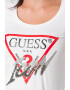 GUESS JEANS Bluza slim fit cu imprimeu logo si aplicatii - Pled.ro