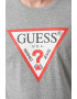 GUESS JEANS Bluza slim fit de bumbac cu imprimeu logo - Pled.ro