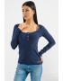 GUESS JEANS Bluza striata cu decolteu rotund - Pled.ro