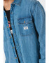 GUESS JEANS Camasa de denim cu buzunare pe piept - Pled.ro