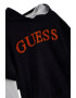 GUESS JEANS Hanorac cu logo in relief si maneci contrastante - Pled.ro