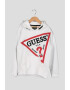 GUESS JEANS Hanorac cu maneci cazute si logo brodat - Pled.ro