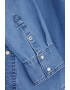 GUESS Camasa din denim cu maneci cazute - Pled.ro