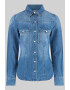 GUESS Camasa din denim cu strasuri - Pled.ro