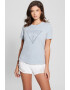 GUESS Tricou din bumbac cu strasuri - Pled.ro