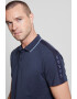 GUESS Tricou polo din material pique - Pled.ro