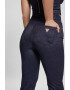 GUESS JEANS Pantaloni cu talie inalta si slituri laterale - Pled.ro