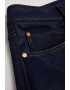 GUESS JEANS Pantaloni cu talie inalta si slituri laterale - Pled.ro