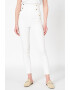 GUESS JEANS Pantaloni din amestec de lyocell cu talie inalta - Pled.ro