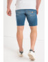 GUESS JEANS Pantaloni scurti din denim cu aspect decolorat - Pled.ro