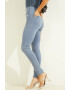 GUESS JEANS Pantaloni skinny din amestec de lyocell cu nasturi decorativi - Pled.ro