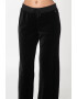 GUESS JEANS Pantaloni sport catifelati cu snur in talie - Pled.ro