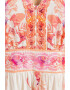 GUESS JEANS Rochie cu decolteu in V si imprimeu floral - Pled.ro