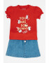 GUESS Set de tricou si fusta de denim - Pled.ro