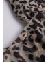 GUESS JEANS Top-corseta de plasa cu animal print - Pled.ro